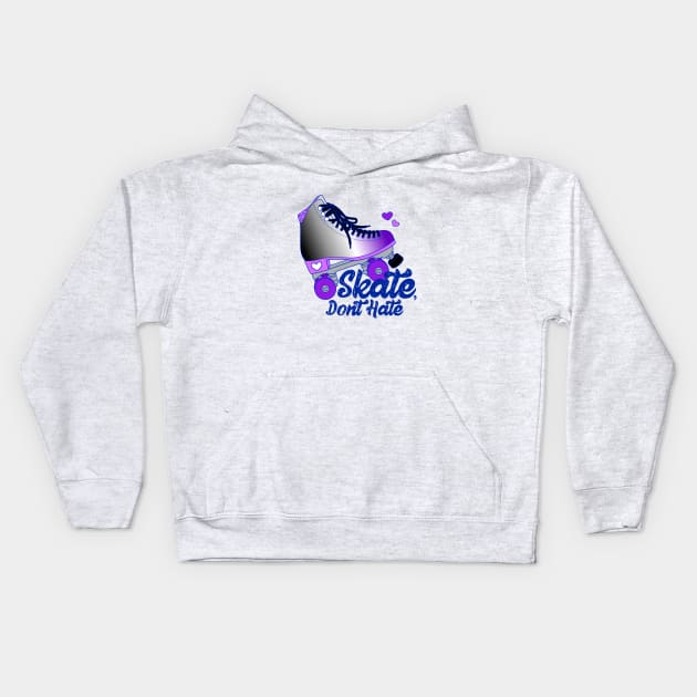 Skate, Don't Hate - Ace Kids Hoodie by Alexa Martin